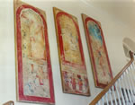 STAIRWAY Hand Painted Frescoes